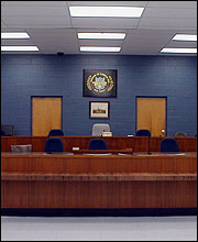Council Chamber in Elmwood Park Borough Hall 