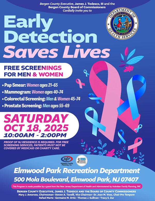 Early Detection Screening flyer