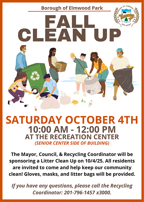 Fall 2025 Cleanup flyer