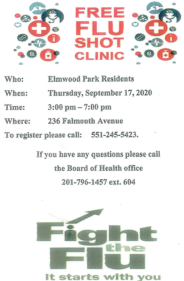 flu shot clinic - 09/17/20