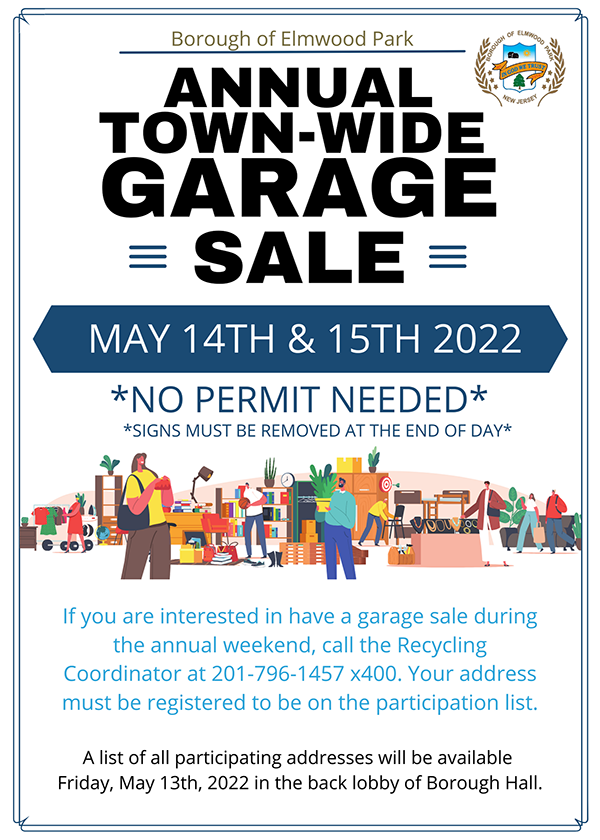 Garage Sale 2022 flyer