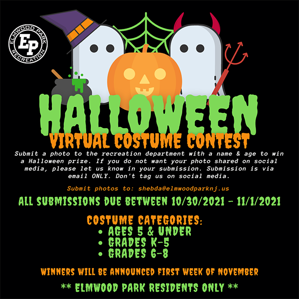 Halloween Costume Contest flyer