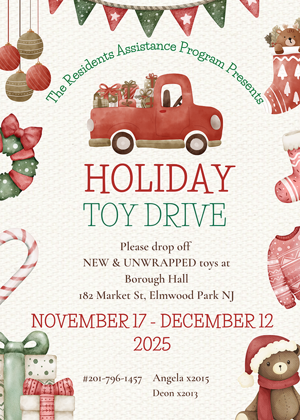 Holiday Toy Driver 2025 flyer