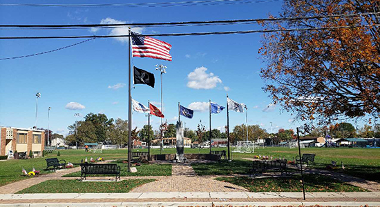 autumn comes to Elmwood Park