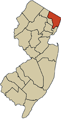 map of New Jersey