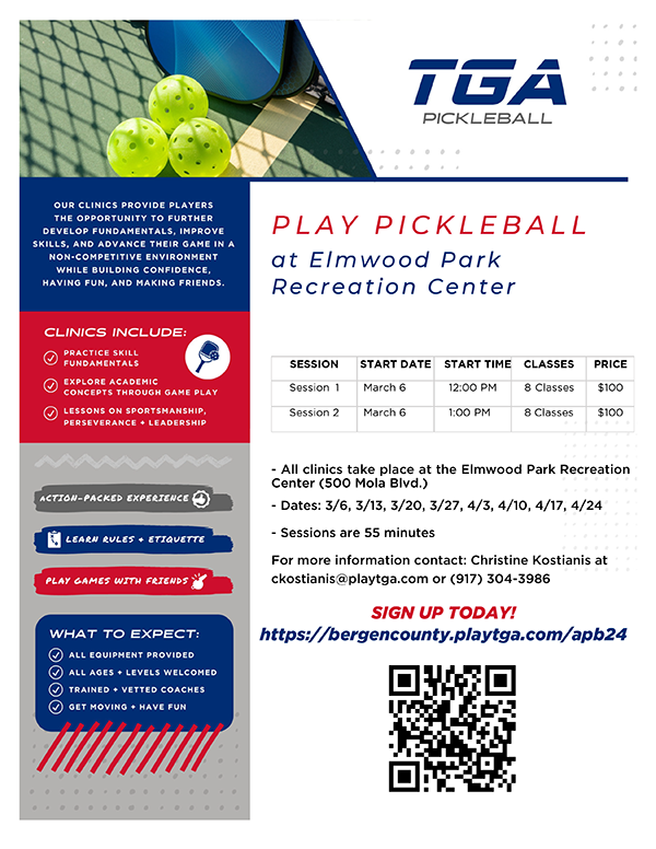 pickleball flyer