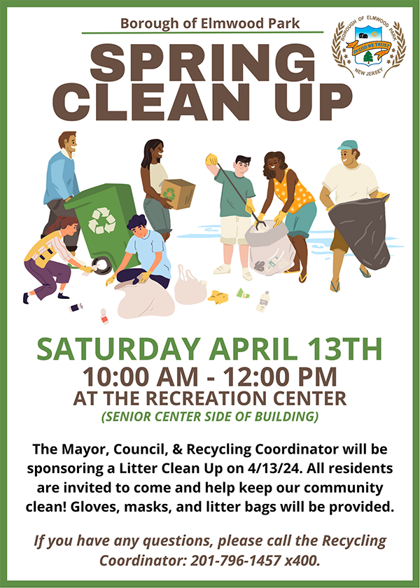 Spring Clean Up 2024 flyer