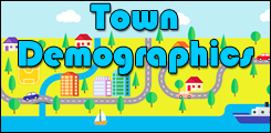 click for town demographics and information